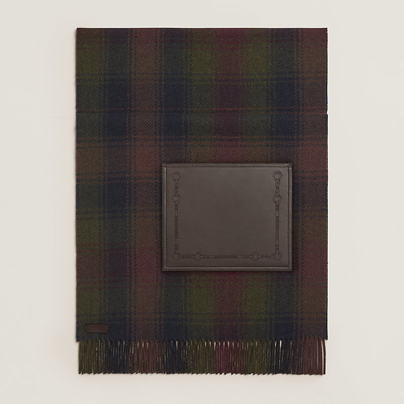 Tartan a Poche Coaching stole | Hermès USA